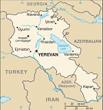 Kartta: Euraasia / Armenia