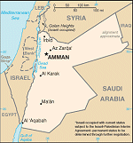 Kartta: Lähi-itä / Jordania
