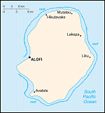 Kartta: Oceania / Nieue