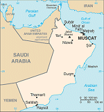 Kartta: Lähi-itä / Oman