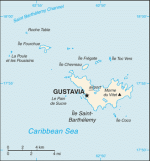 Kartta: Karibia / Saint-Barthï¿½lemy