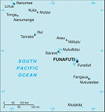 Kartta: Oceania / Tuvalu