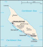 Kartta: Karibia / Aruba