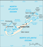 Kartta: Karibia / Bermuda