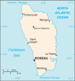 Kartta: Karibia / Dominica