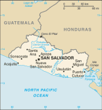 Kartta: Amerikka / El Salvador