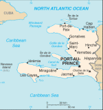 Kartta: Karibia / Haiti