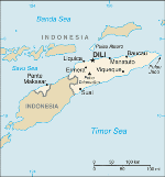 Kartta: Aasia / Itä-Timor