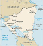 Kartta: Amerikka / Nicaragua