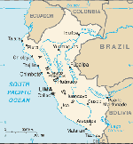 Kartta: Amerikka / Peru
