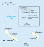 Kartta: Karibia / Saba