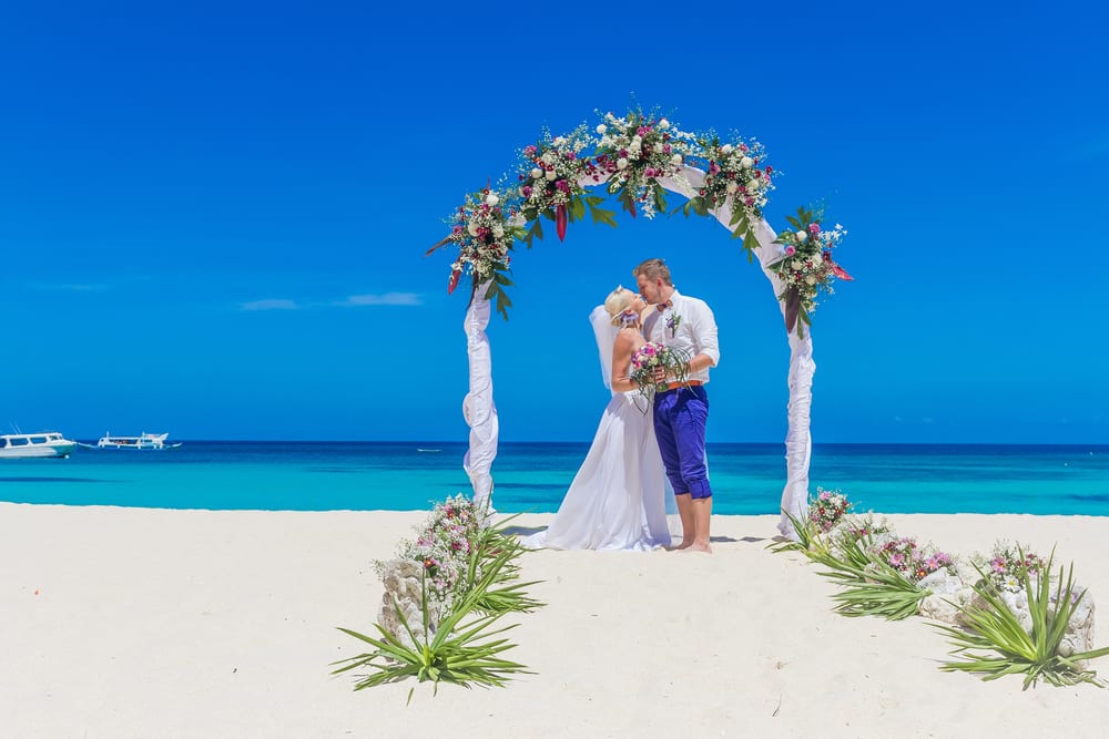 Vihkiminen Mauritiuksella