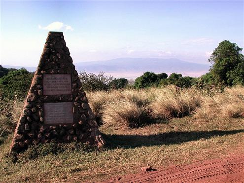 Ngorongo, Grzimek grave